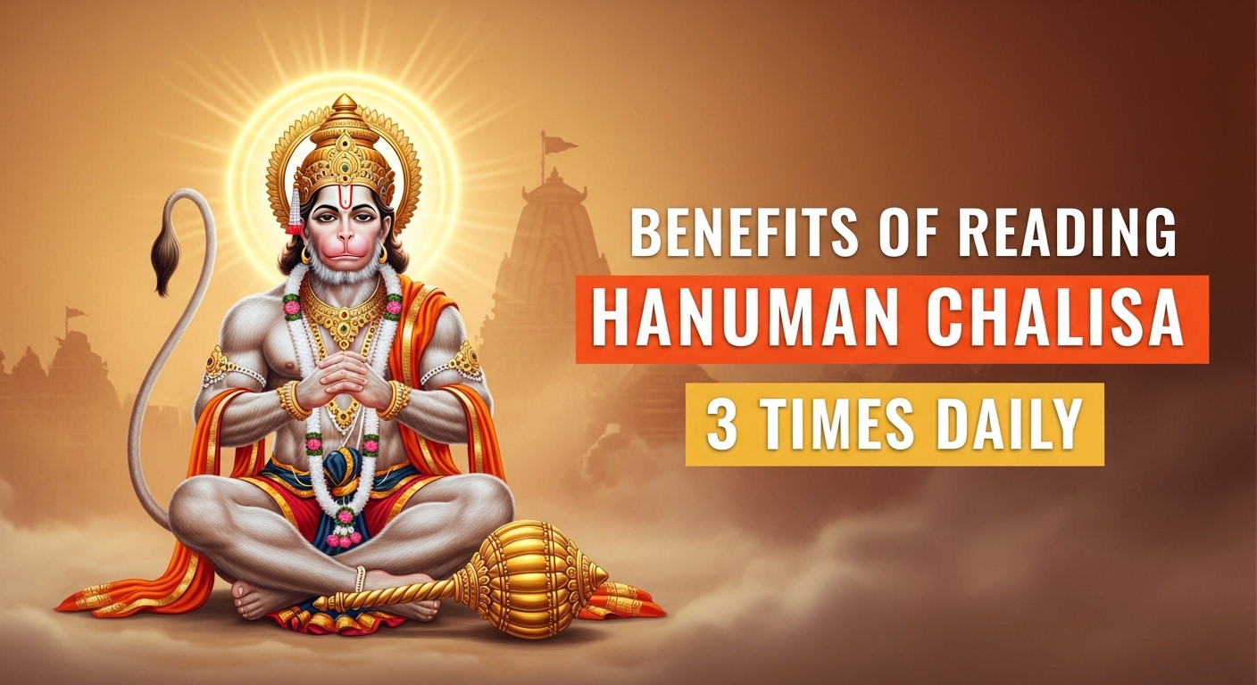 Benefits of Reading Hanuman Chalisa 3 Times Daily