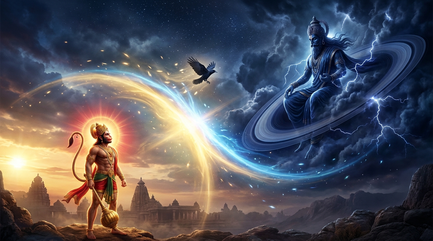 Hanuman Ji and Shani Dev: The Untold Story