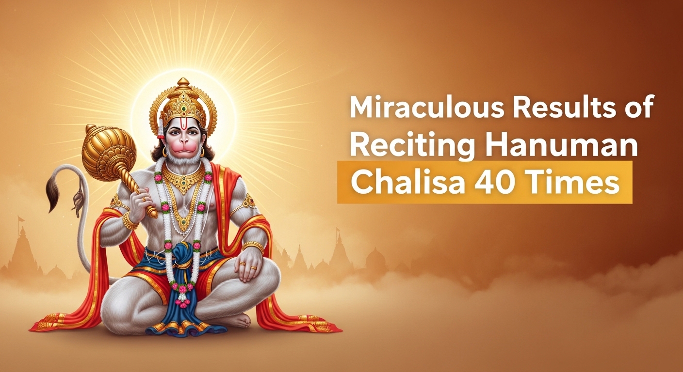 Miraculous Results of Reciting Hanuman Chalisa 40 Times