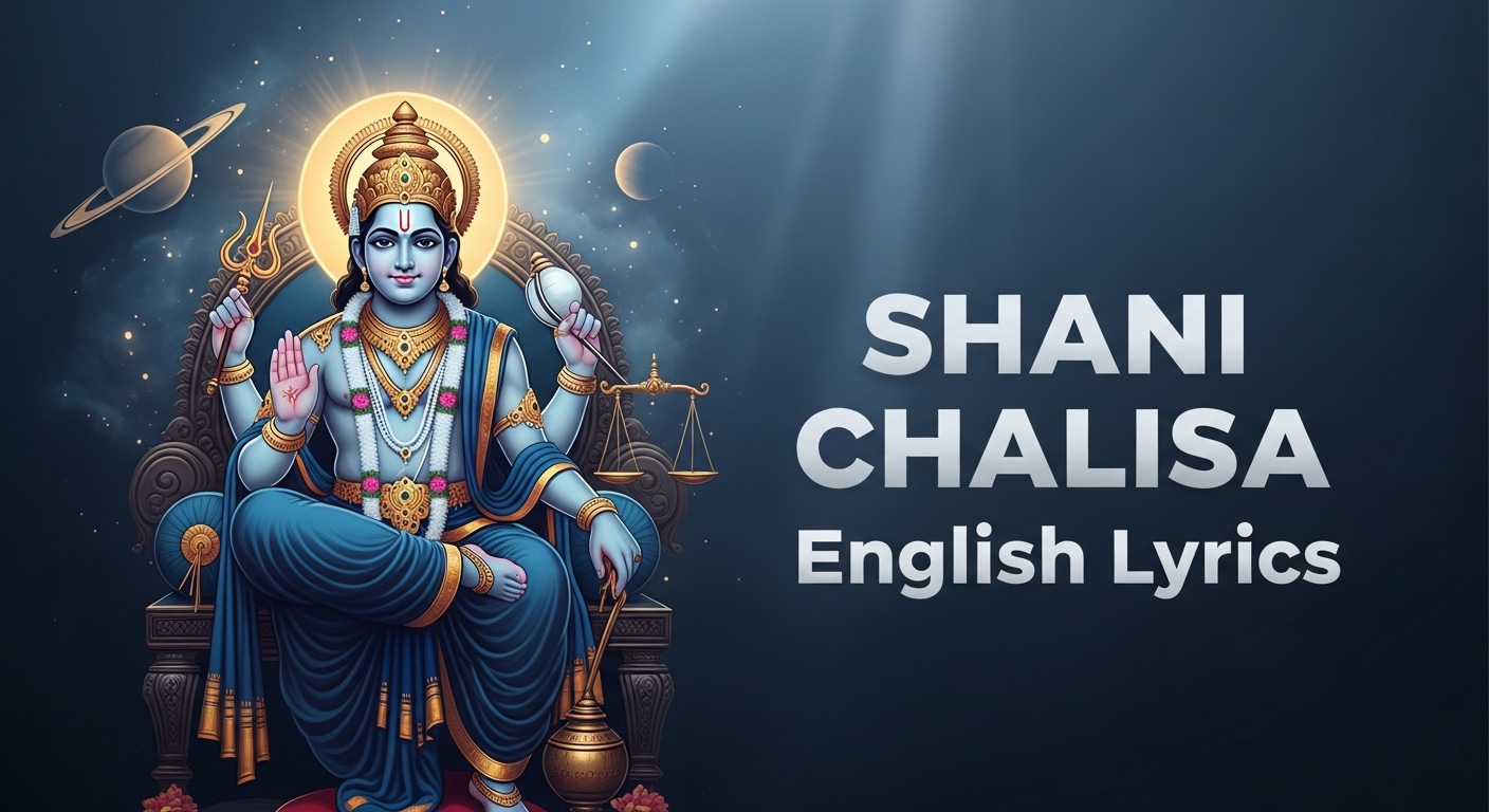 Shani chalisa English Lyrics