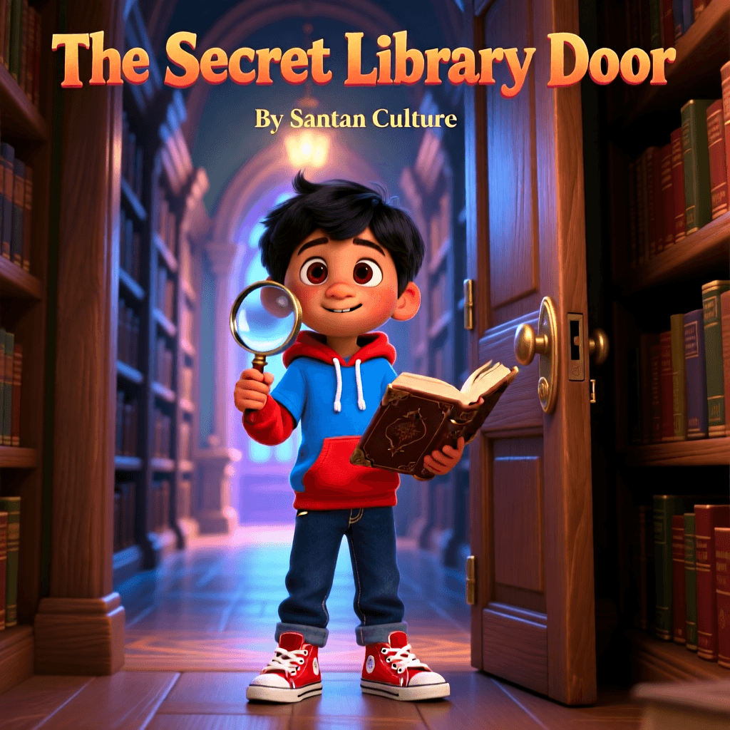 The Secret Library Door – Kids Adventure Book (PDF)