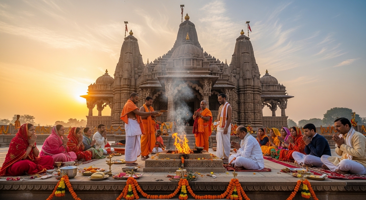 You are currently viewing Chaitra Begins (North India): The Sacred Start of a New Lunar Cycle