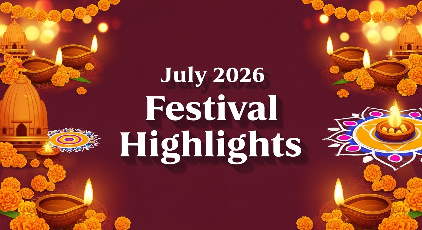 You are currently viewing July 2026 Hindu Festivals – Vikrama Samvata 2082–2083