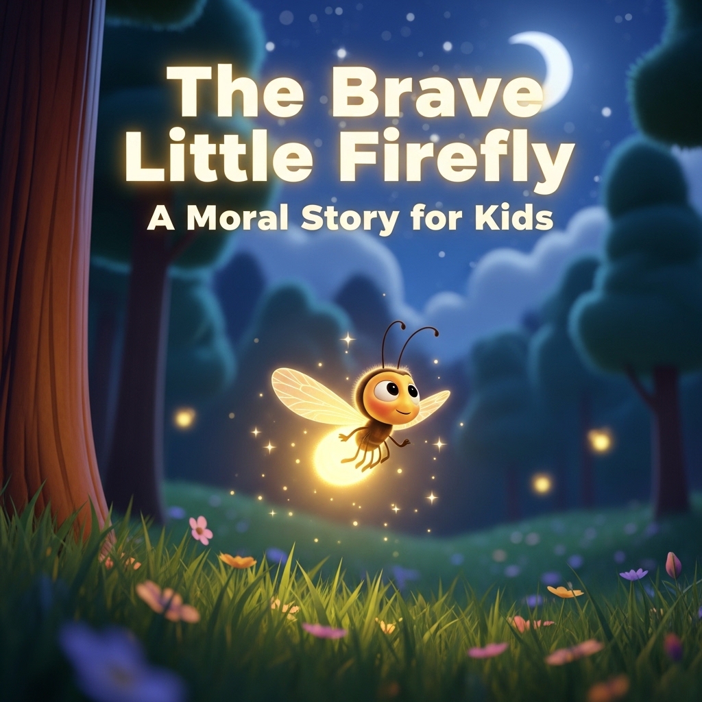 The Brave Little Firefly – A Heartwarming Moral Story for Kids (PDF eBook)