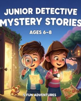 Junior Detective Mystery Stories for Kids (Ages 6–8) – 5 Fun Adventure PDF Books