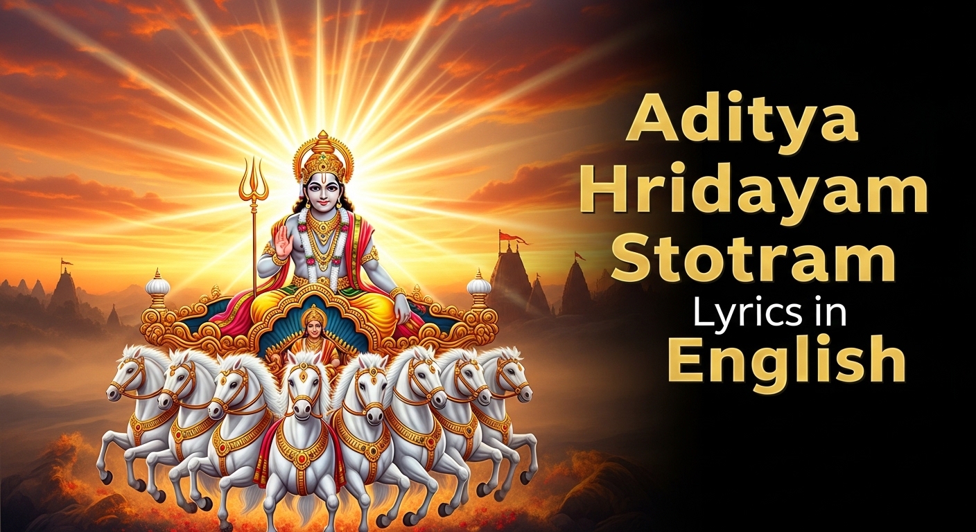 Aditya Hridayam Stotram Lyrics in English