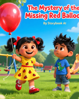 The Missing Red Balloon – Kids Adventure Story (Digital Download PDF)