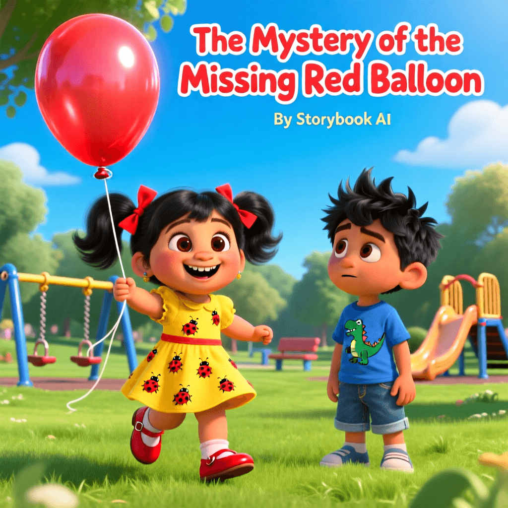 The Missing Red Balloon – Kids Adventure Story (Digital Download PDF)