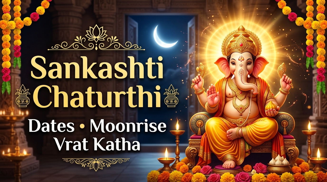Sankashti Chaturthi 2026 Dates, Moonrise Timings, Vrat Katha, and Complete Fasting Guide